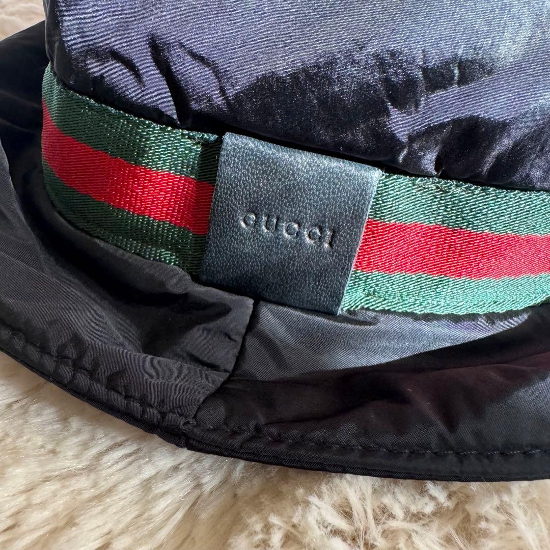 GUCCI グッチ シェリーライン サファリハット バケツハット