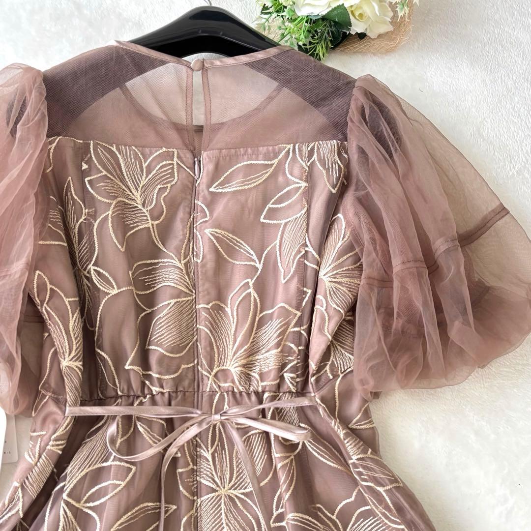 再値下げ　新品タグ付　ドリードール　リリーパターン　レース　ドレス　25AW