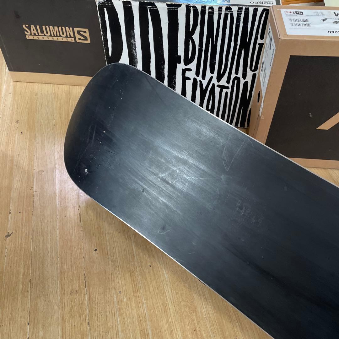 SCOOTER×MOROW　良質国産スノーボードセットOGASAKA製　バイン付