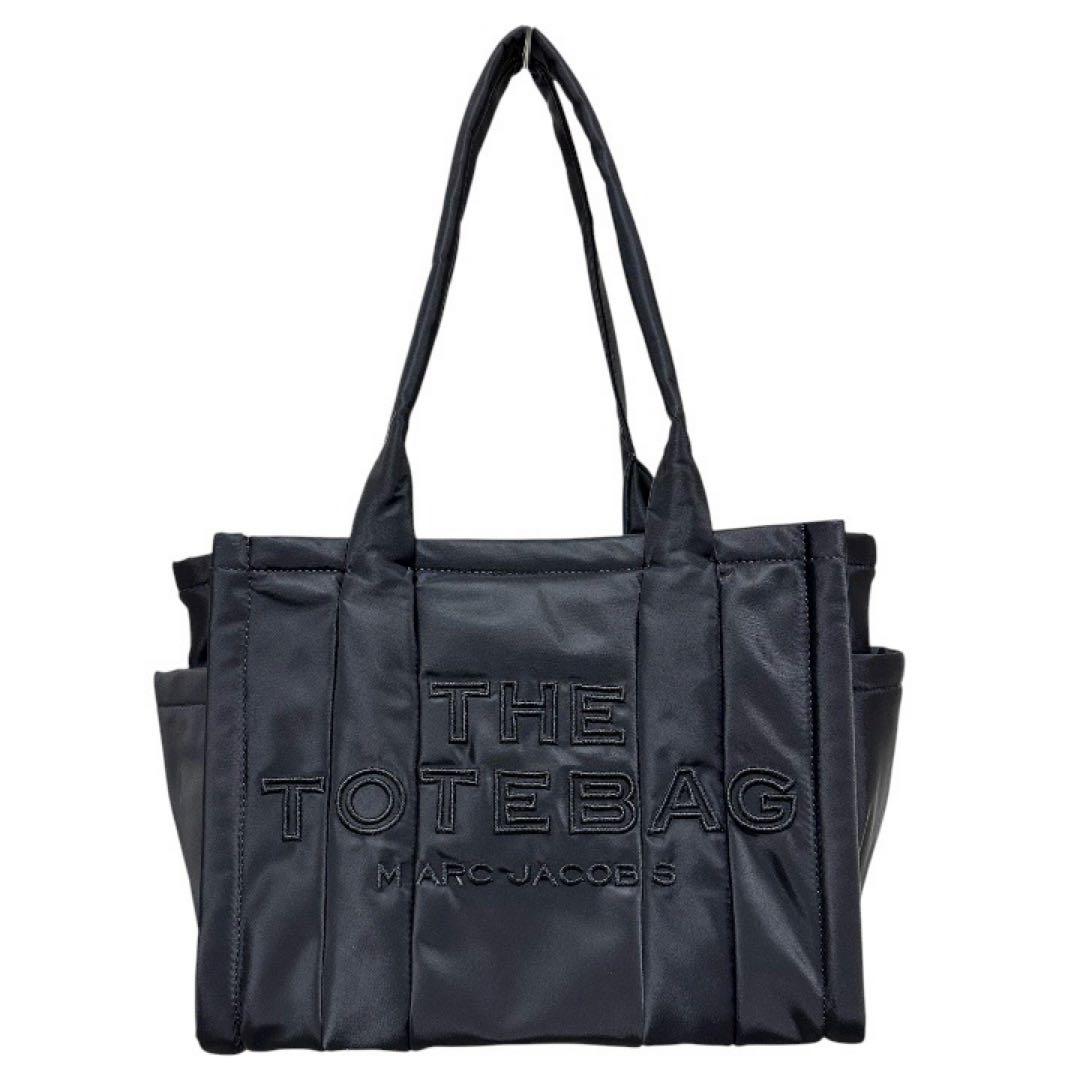 新品■マークジェイコブス ザ パフィーナイロン ミディアムトートバッグ ブラック