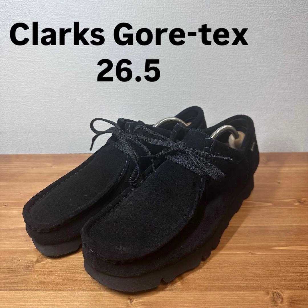 【未使用品級】　Clarks ゴアテックス　ワラビー26.5