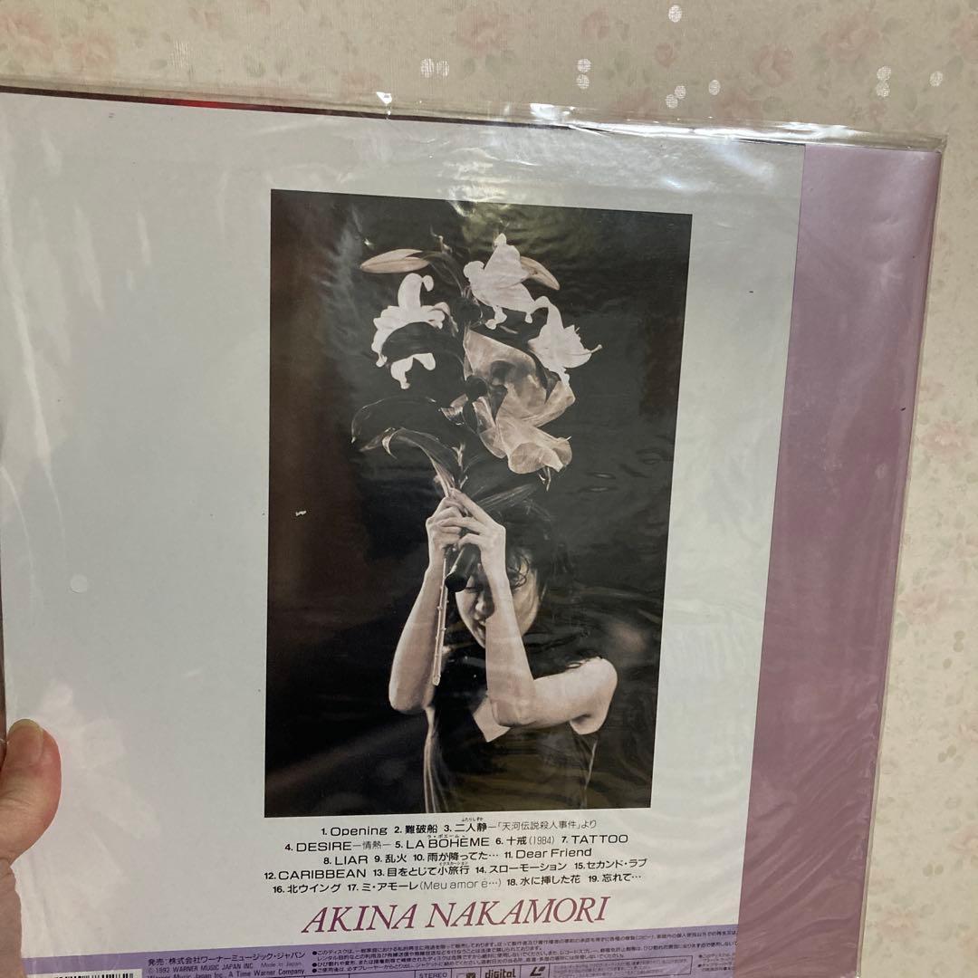 中森明菜　レーザーディスク 8枚セットで