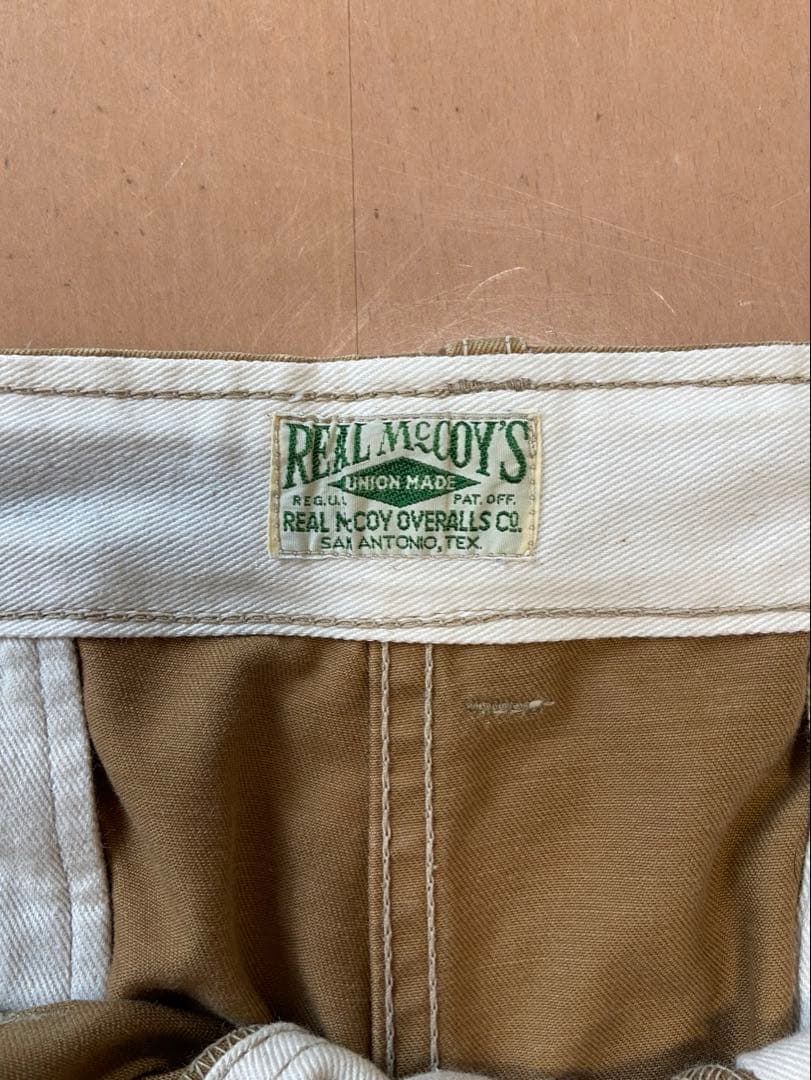THE REAL McCOY'S チノパン【サイズW34 L34】