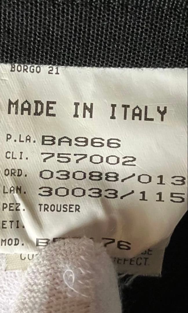 パンツ 90s archive giorgio armani rayon slacks