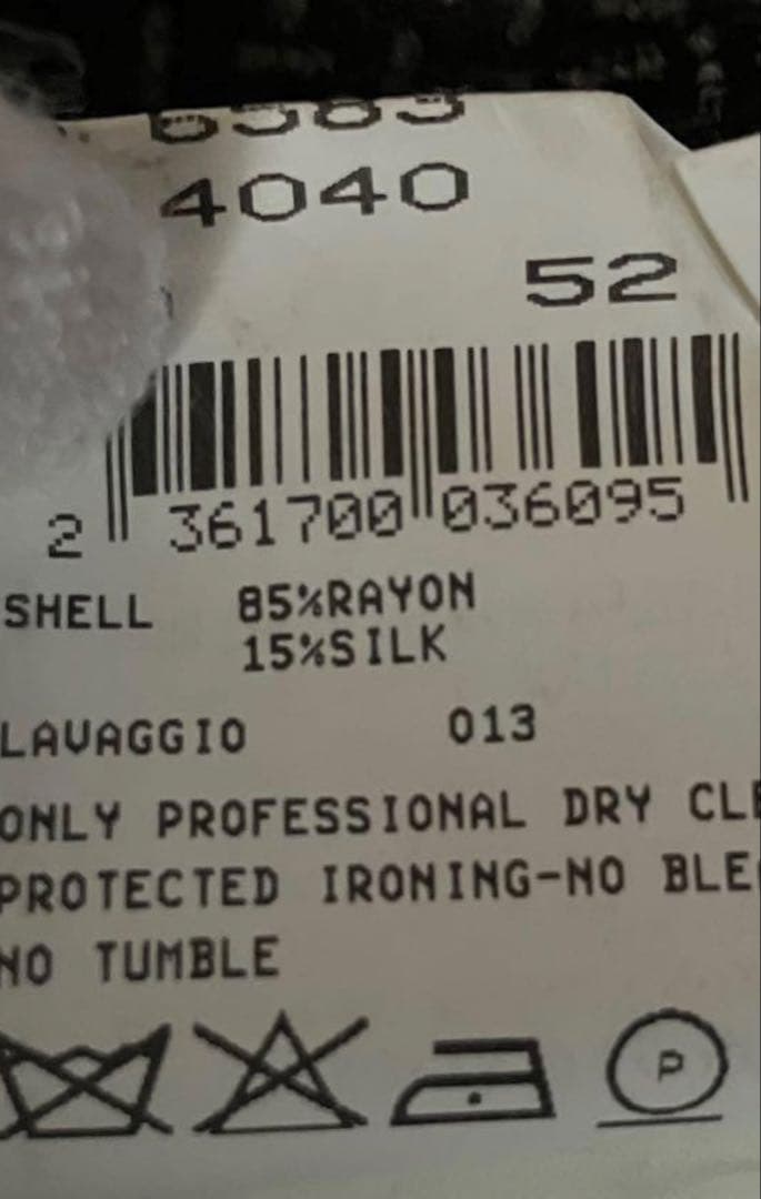 パンツ 90s archive giorgio armani rayon slacks