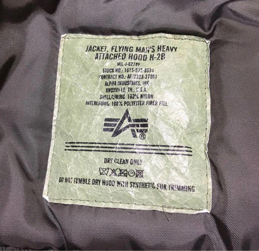 n2b Alpha フライトジャケット