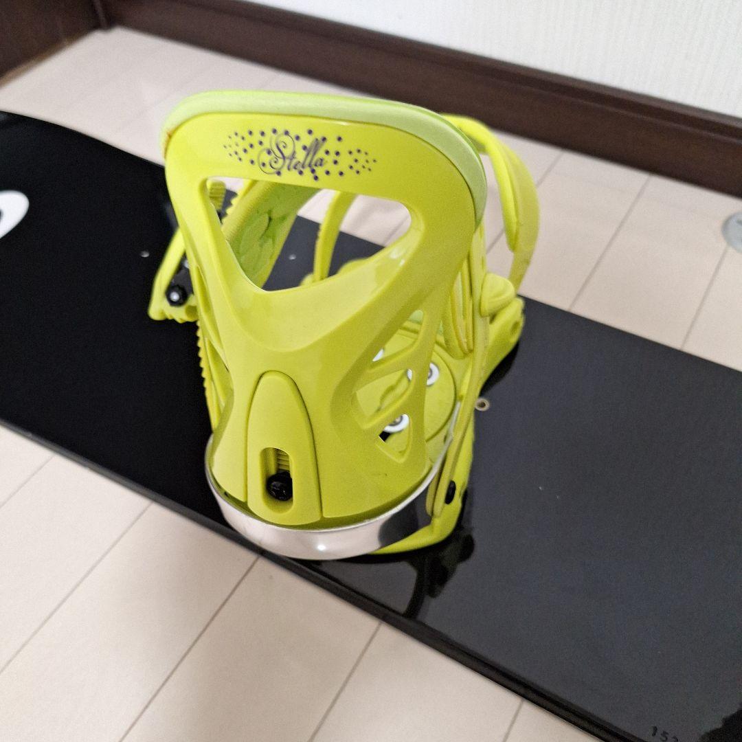 スノーボードセット　キラーループ153 ステラS-M