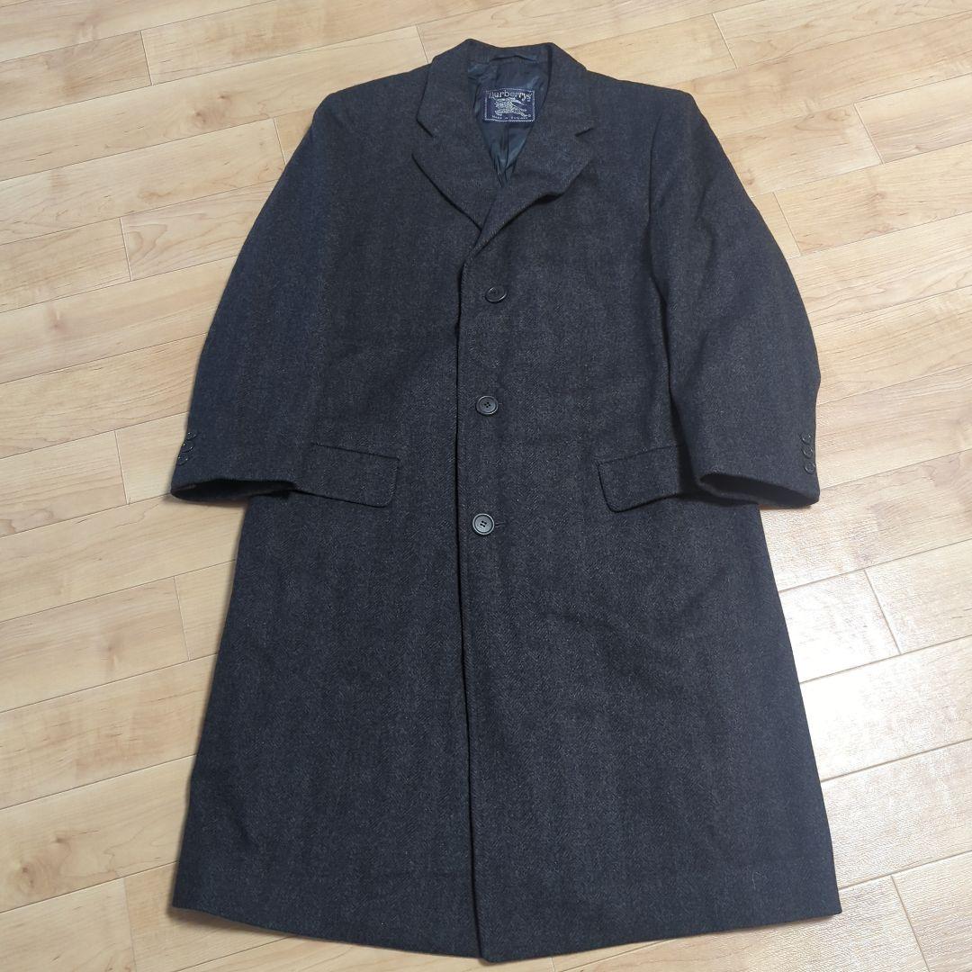 【235】60-70年代　バーバリーズ ヘリンボーンツイード コート