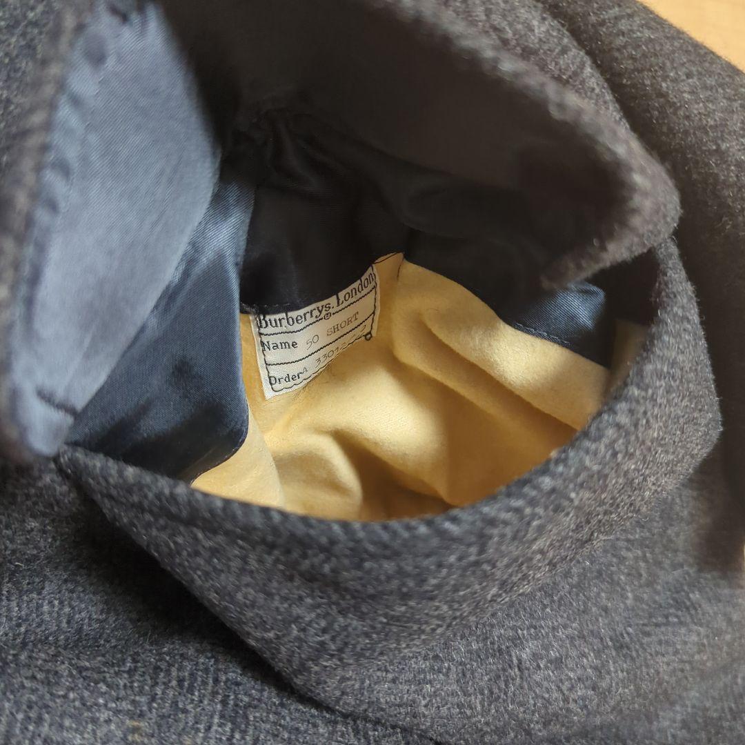 【235】60-70年代　バーバリーズ ヘリンボーンツイード コート