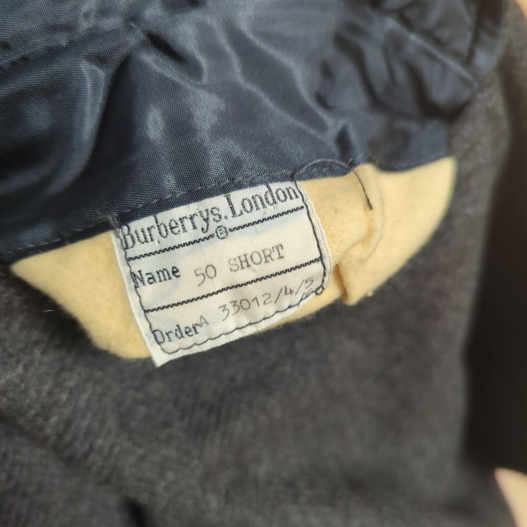 【235】60-70年代　バーバリーズ ヘリンボーンツイード コート