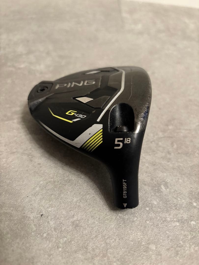 PING G430 MAX 5W 18度 ヘッド単品