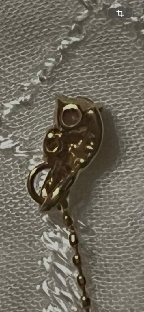 鎖切れ訳あり品　18K ピンクトルマリンネックレス と10Kネックレス