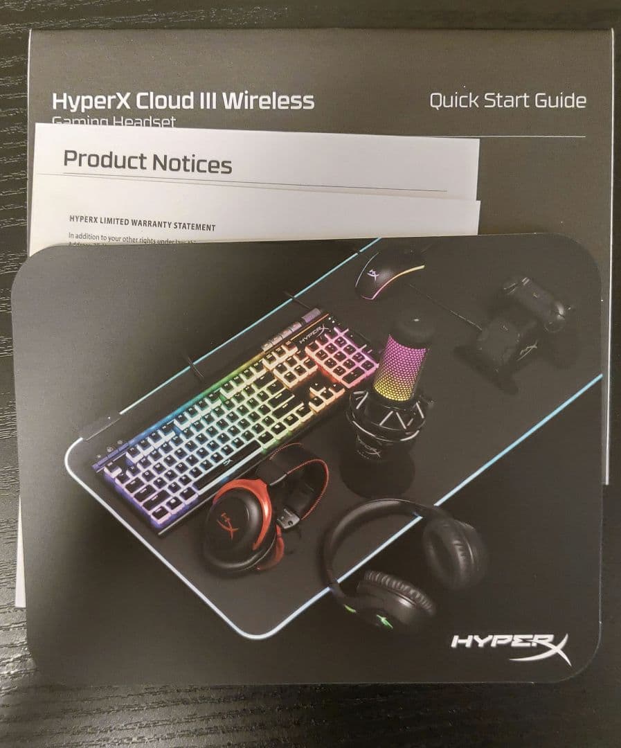 HyperX Cloud IIIワイヤレスゲーミングヘッドセット