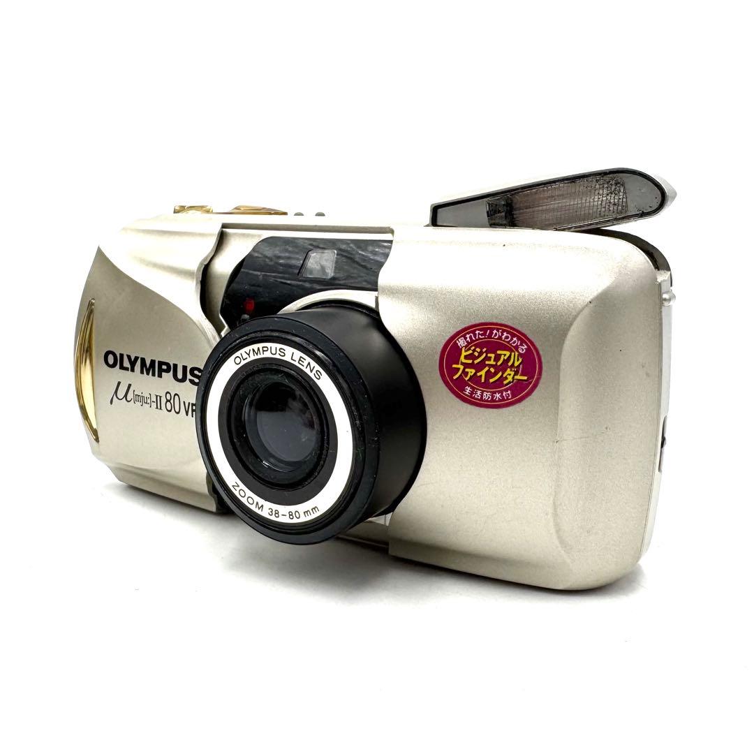 完動品 Olympus オリンパス mju ii 2 80 VF