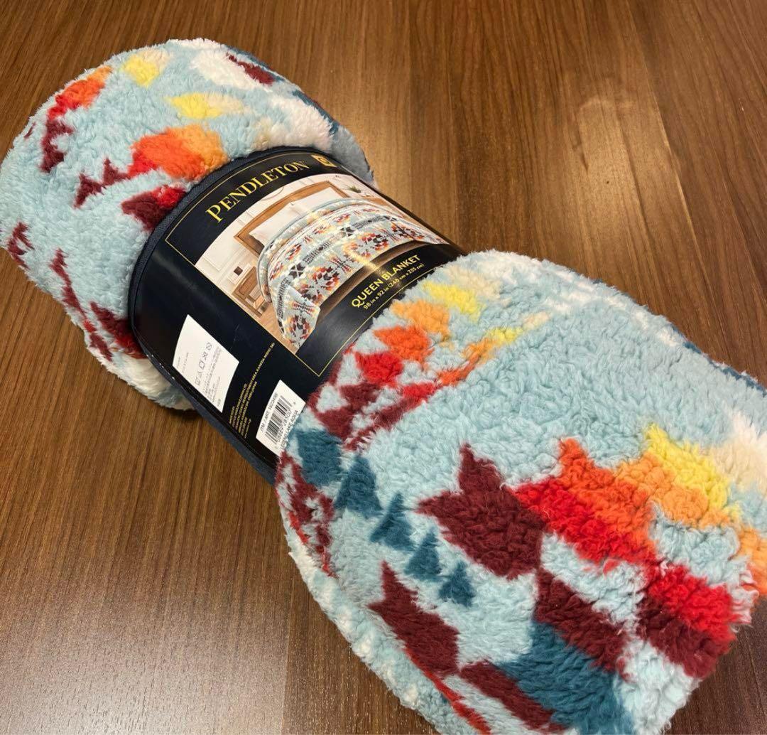 ペンドルトンシェルパブランケット クイーン 248 cm x 231cm