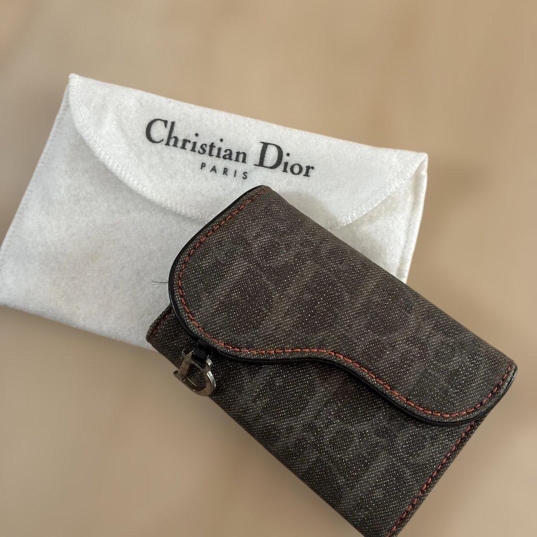 Christian Dior キーケース　デニム　6連