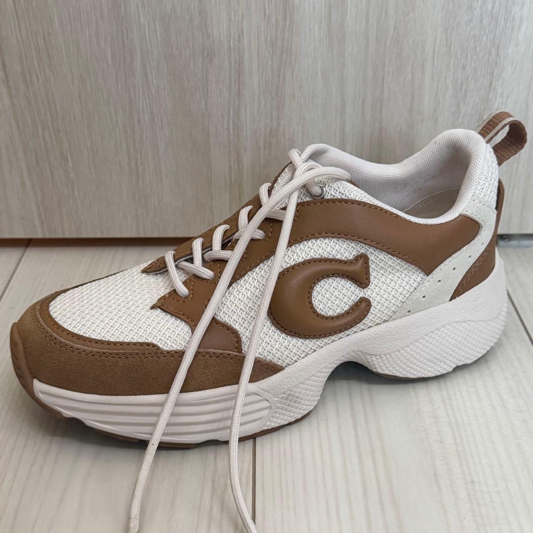 よ*し様 coach コーチ ストライダー スニーカー ブラウン