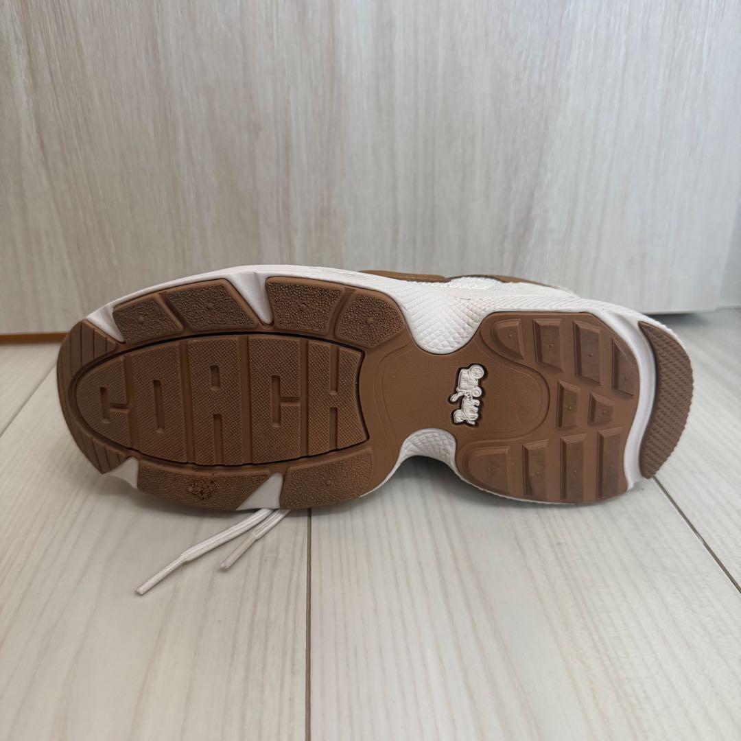 よ*し様 coach コーチ ストライダー スニーカー ブラウン
