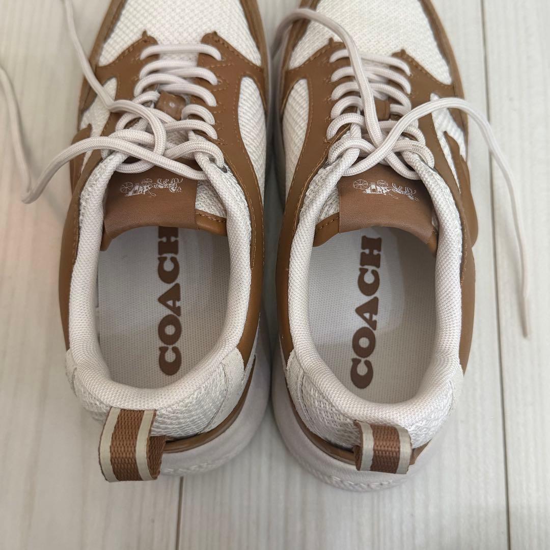 よ*し様 coach コーチ ストライダー スニーカー ブラウン