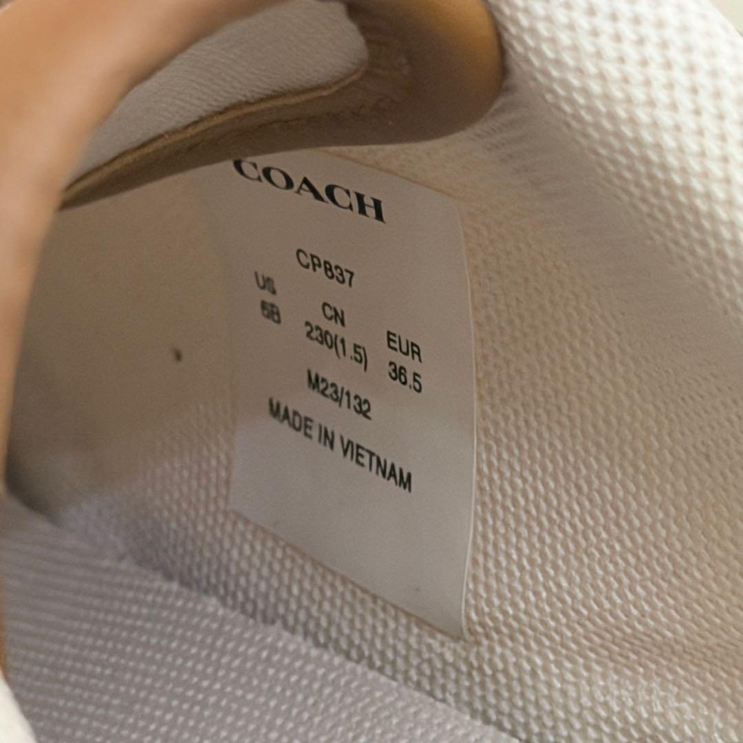 よ*し様 coach コーチ ストライダー スニーカー ブラウン