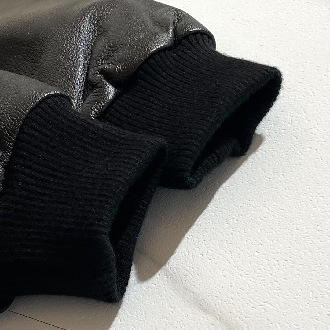 25aw　未使用　ステューシー　Stussy GLOBE VARSITY　黒　M