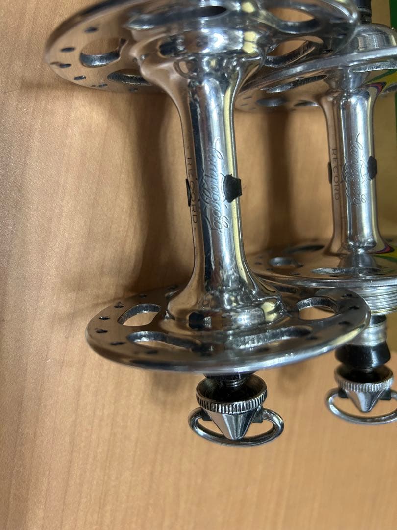 カンパニョーロ レコード ラージフランジ前後ハブ 36H 直クイックレバー