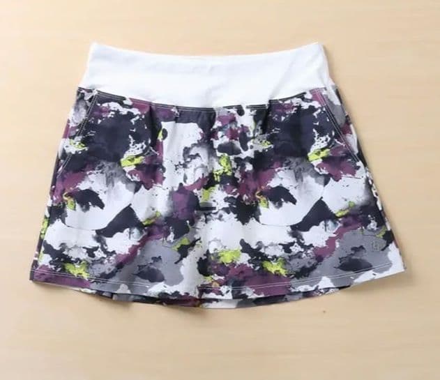 lija スコート(テニス　リージャ　アドミラル　FILA　ルルレモン)