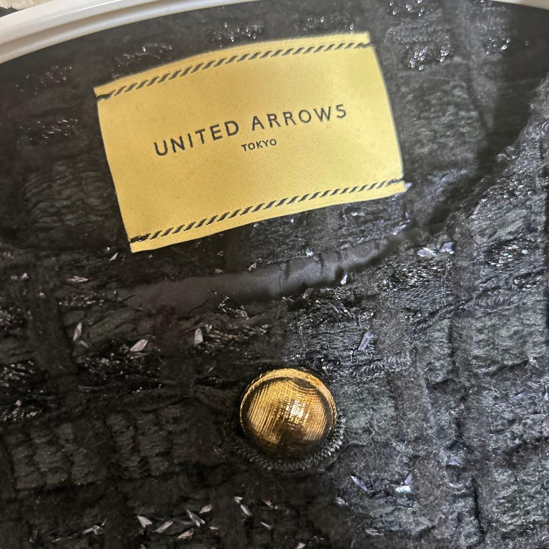 【美品】UNITED ARROWS MALHIA KENT ツイードベスト
