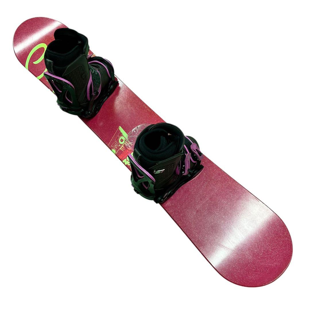 レディース3点セット♡GROOVE ZOOM STICK 146.5 スノボー