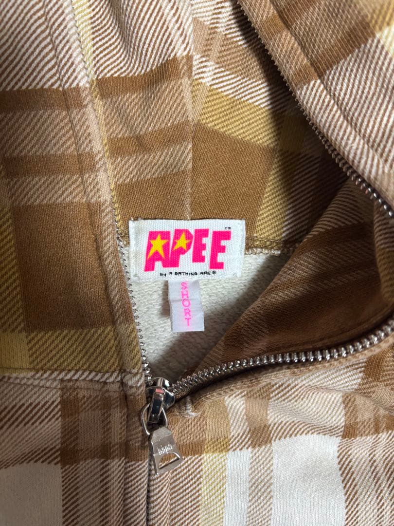 APEE A BATHING APE フルジップパーカー
