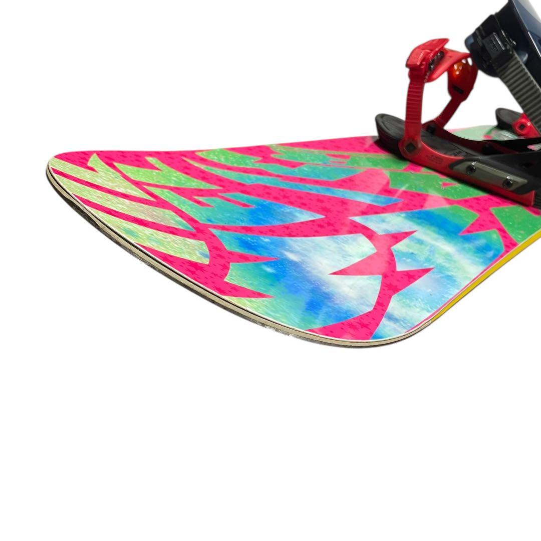 美品　IGNIO MILWEL W-CAMBER 140cm ビンディング