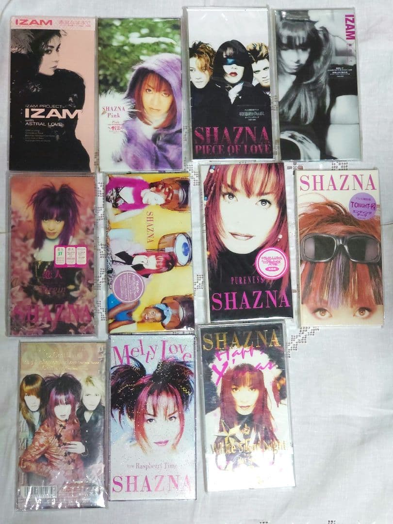 SHAZNAシングルCDまとめ売りIZAM A・O・I NIY 希少レアIZAM