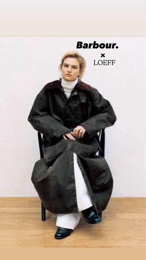 【Barbour】×【LOEFF】 別注40サイズ
