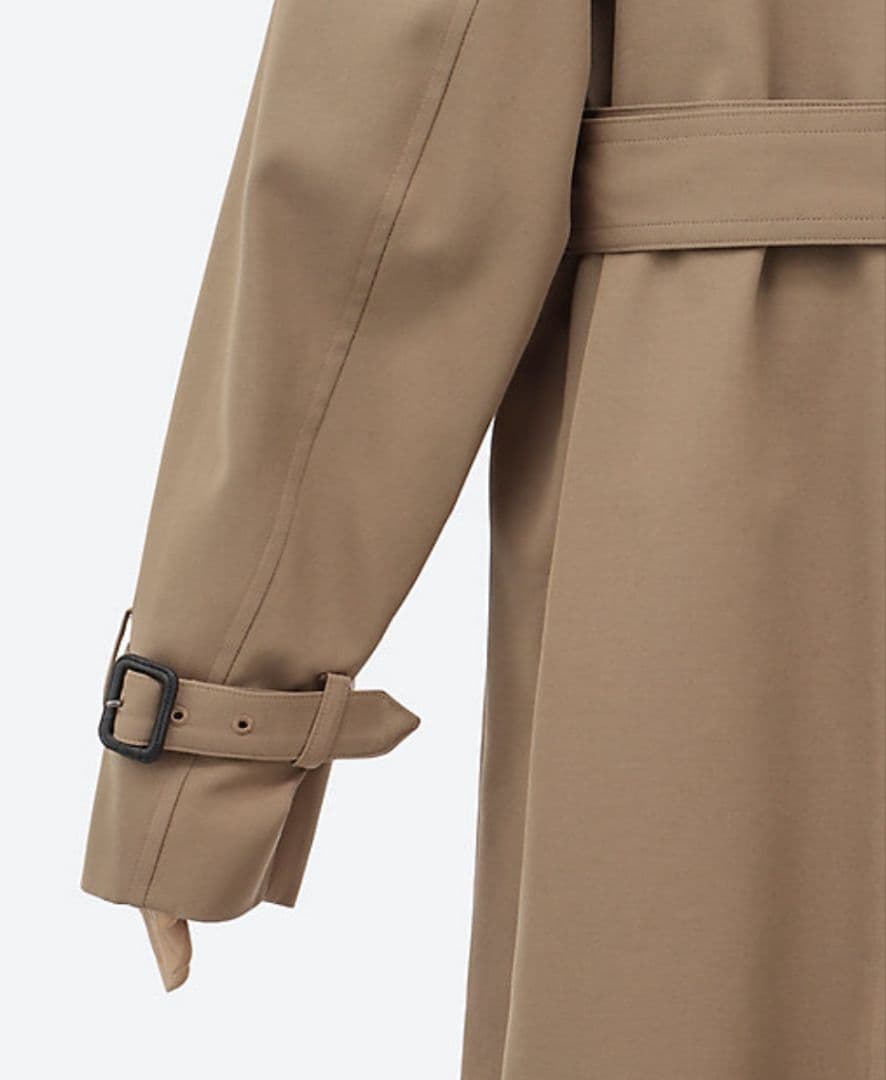 値下【サイズ3】HYKEハイク2wayトレンチコート(着脱可能な起毛ライナー付)