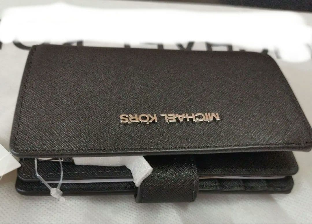 MICHAEL KORS ブラック 二つ折り財布