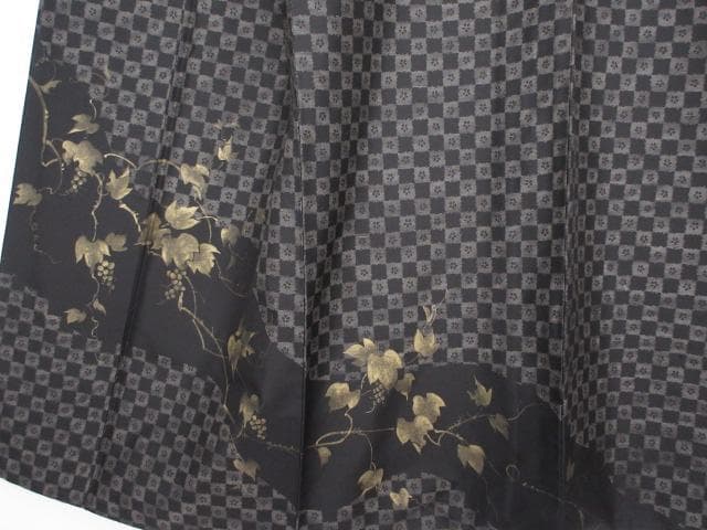 未着用に近い！さが美製＊純泥染＊７マルキ＊本場大島紬＊訪問着＊１５２ｃｍ＊裄６３