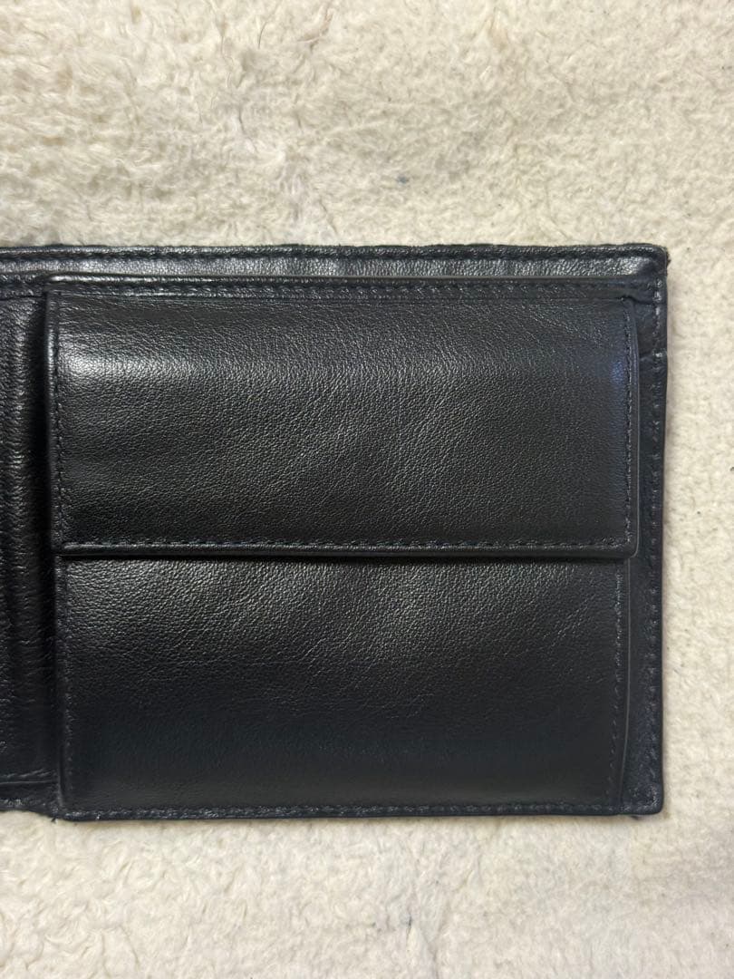 Dior 二つ折り財布 オブリーク ブラック