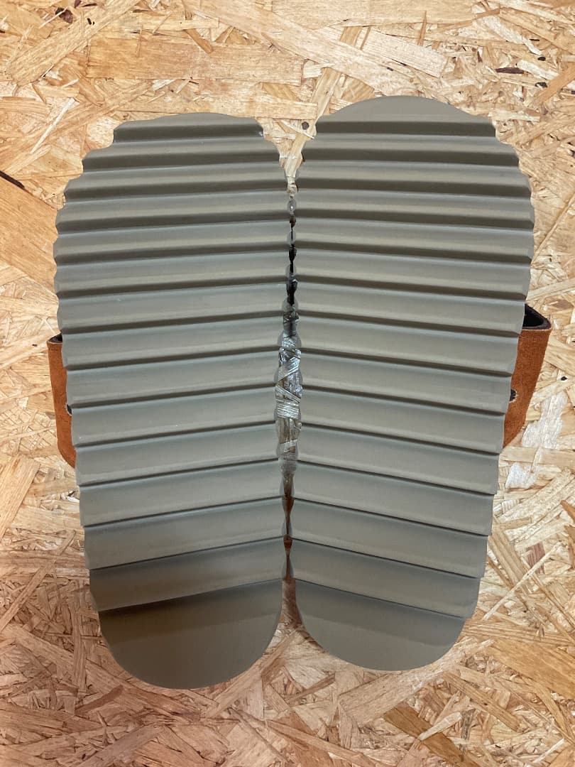 美品 The Sandalman ビーチワイド スエード/レザー サンダル 8