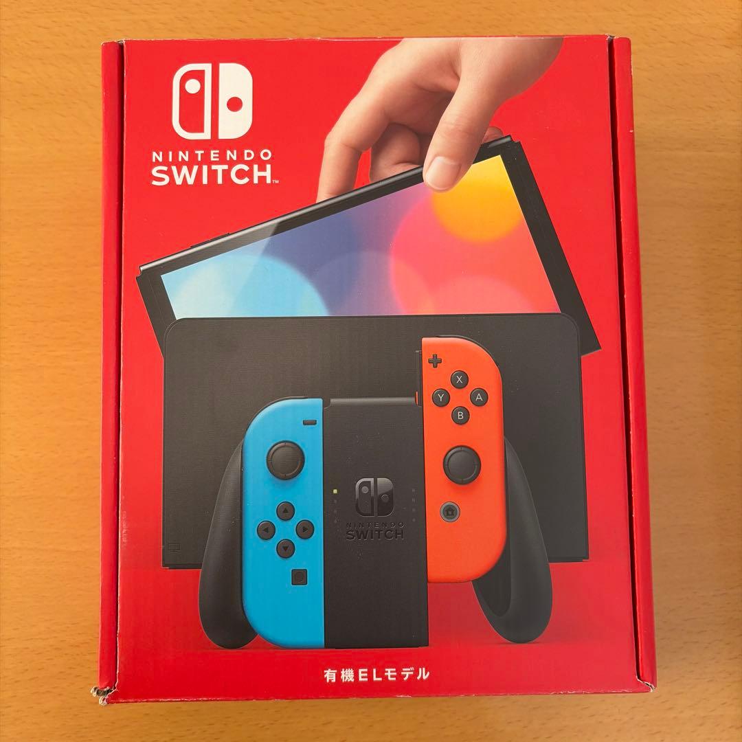 Nintendo Switch 有機ELモデル ネオンブルー/レッド