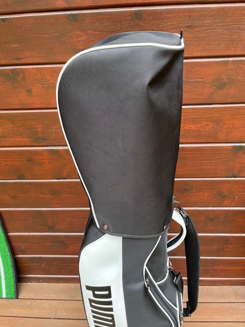 PUMA キャディバッグ ブラック/ホワイト