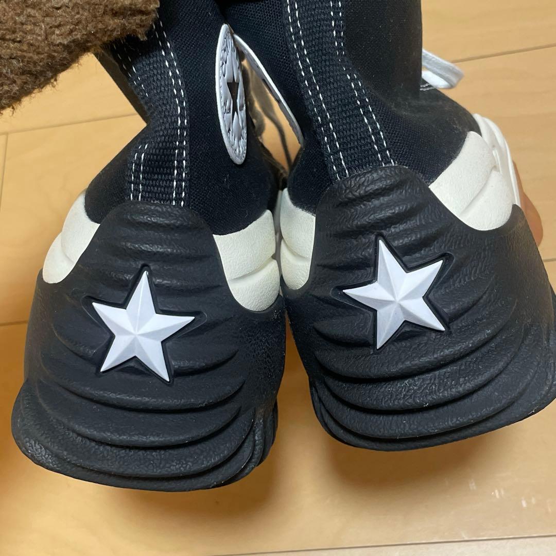 新品未使用/25.5 Converse ランスターモーション ハイカットブラック