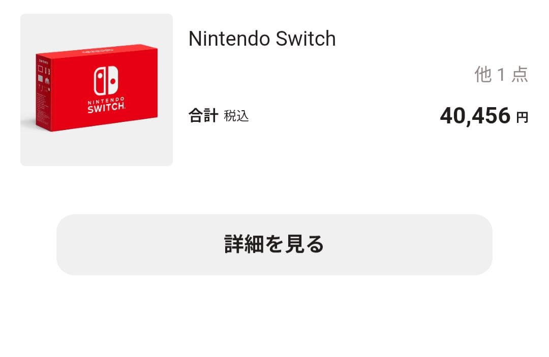 Nintendo Switch本体 ＋ケース付