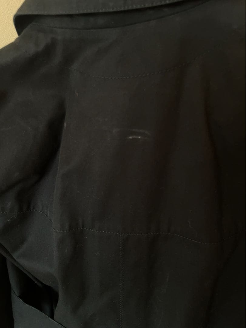 【LOUIS VUITTON】ルイ・ヴィトン　トレンチコート38 黒