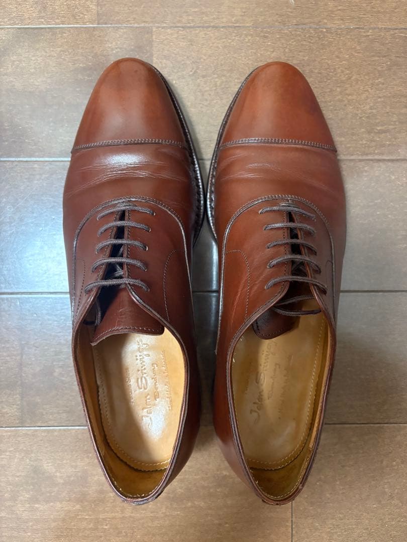 ジャランスリワヤ　ブラウン　6 シューツリー付　25.5cm