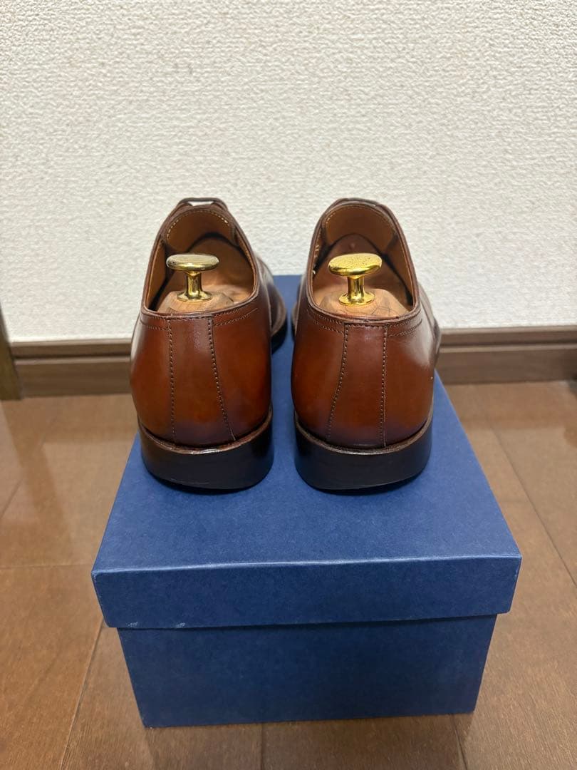 ジャランスリワヤ　ブラウン　6 シューツリー付　25.5cm