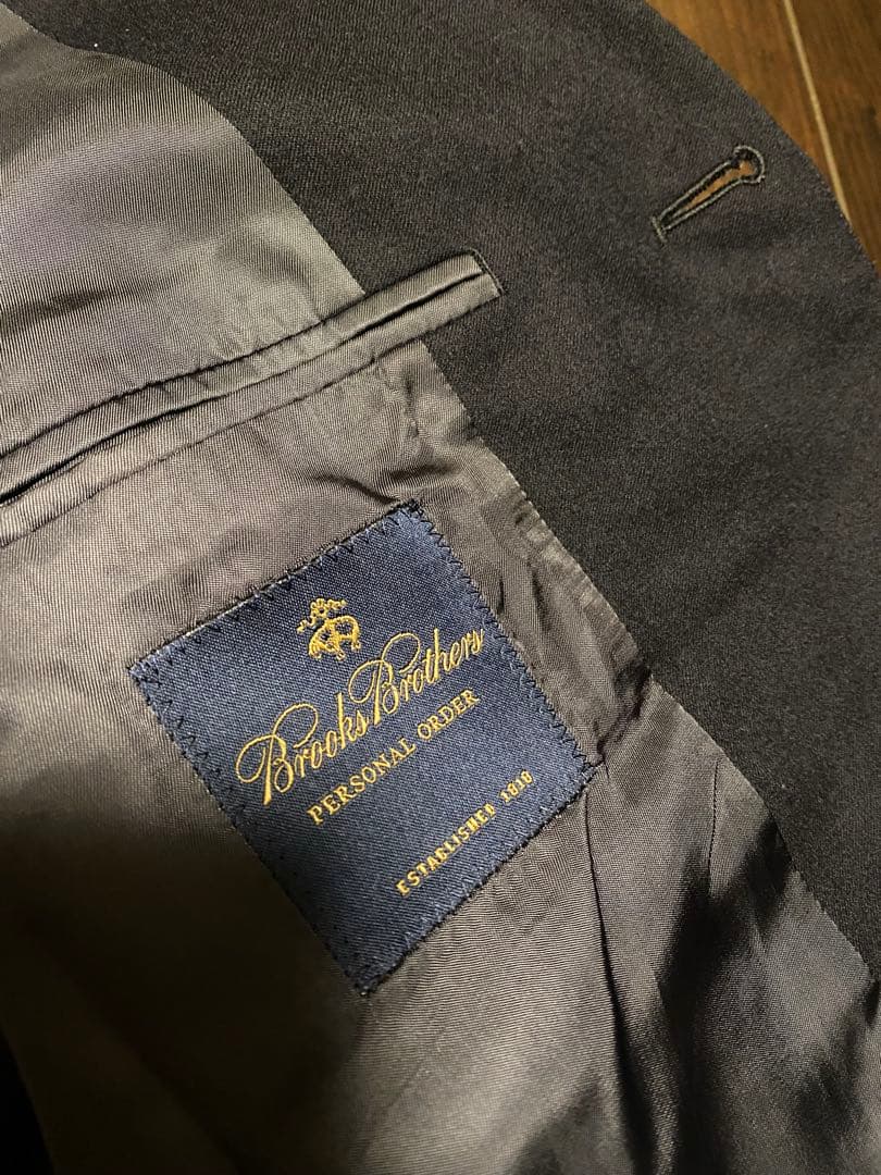 ブルックブラザーズ　紺ブレ　ブレザー　金ボタン　3B Lサイズ　トラッド