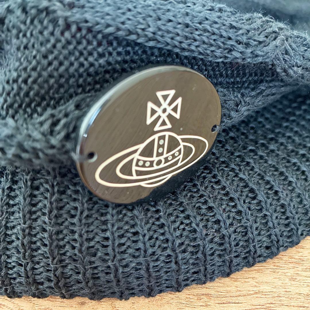 【美品】ヴィヴィアンウエストウッド ブラック 編み込みデザイン