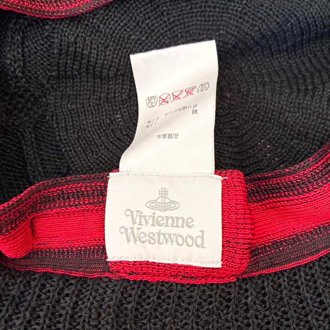 【美品】ヴィヴィアンウエストウッド ブラック 編み込みデザイン