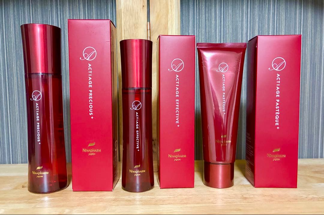 ニナファーム アクティアージュ３点セット (化粧水・美容液・クリーム)