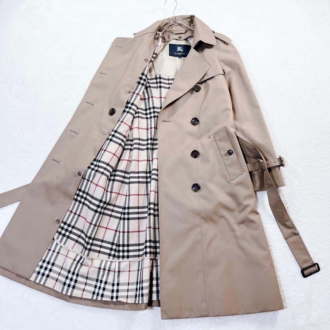 極美品✨バーバリーロンドン トレンチコート ハニーベージュ L ライナー付